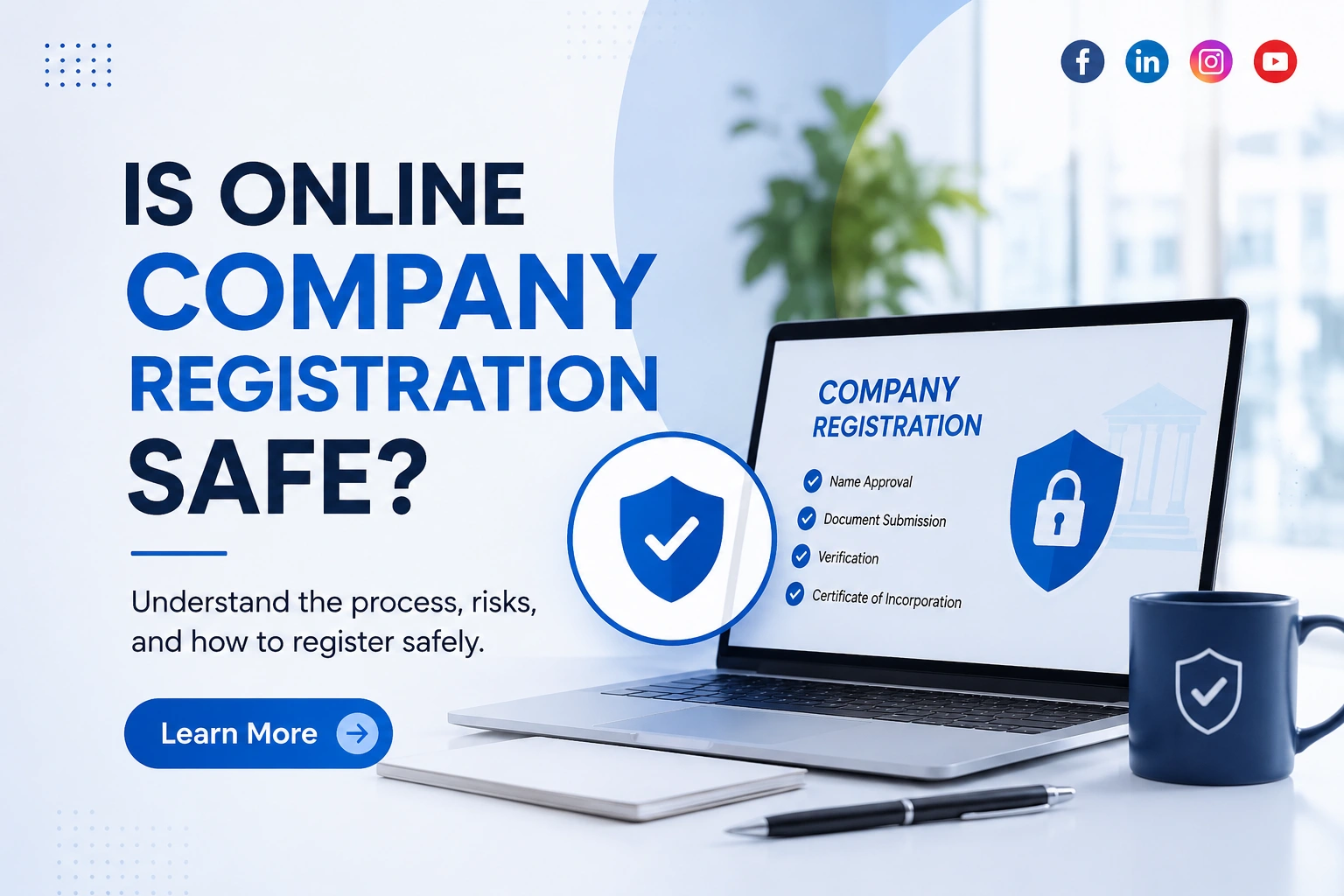 You are currently viewing Is Online Company Registration Safe in India?