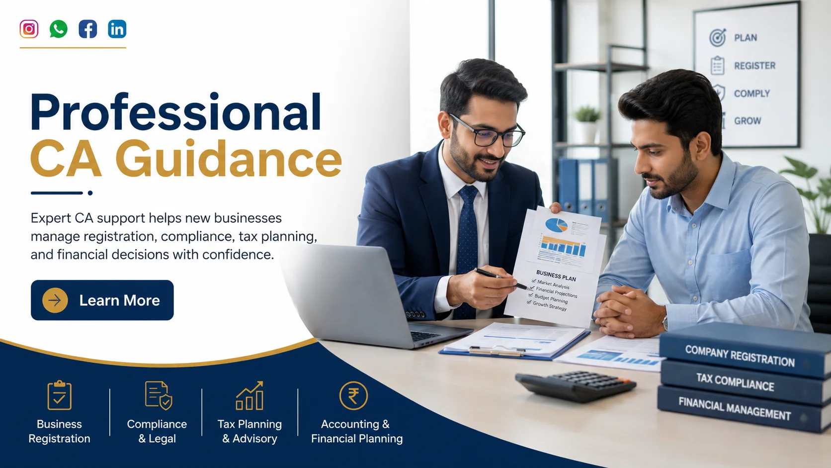 You are currently viewing Why Professional CA Guidance Matters for New Businesses